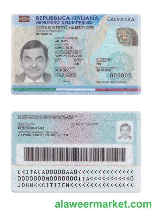 Italy ID (2016 - present) updated